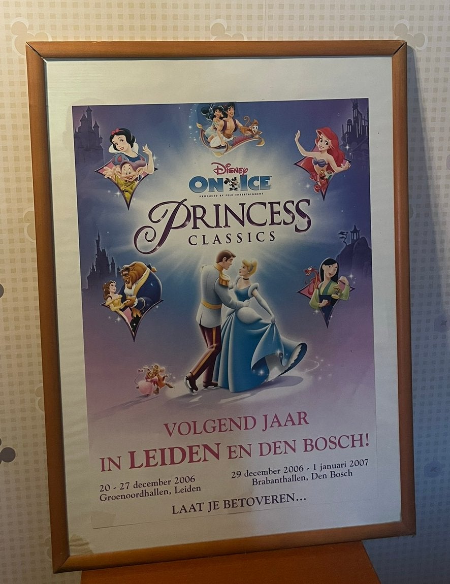 Disney on ice pooster 2006-2007, Ophalen, Overige figuren, Zo goed als nieuw, Plaatje of Poster