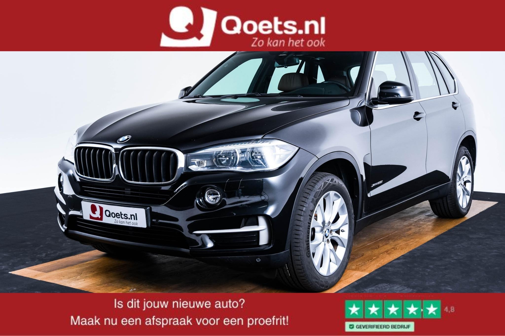 BMW X5 xDrive35i High Executive Soft Close - Comfortstoelen, Auto's, 2005 kg, Gebruikt, Zwart, Bruin