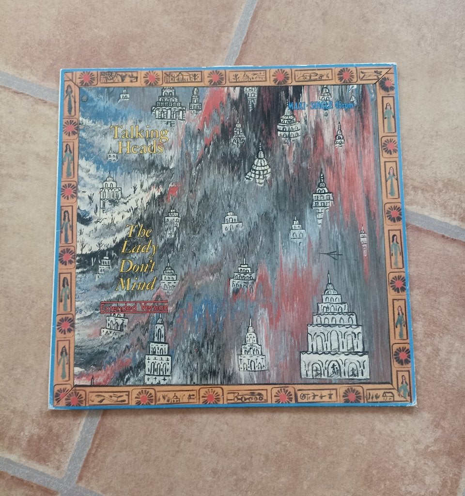 12'' Talking Heads - The lady don't mind, Ophalen of Verzenden, Gebruikt, 12 inch