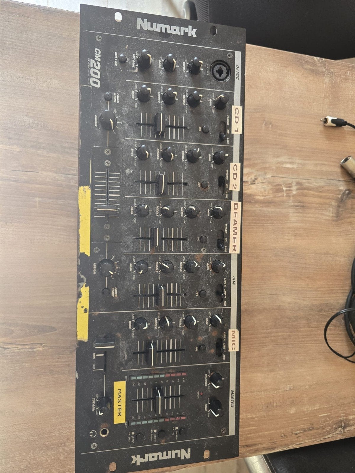 Numark CM200 DJ Mixer, Ophalen of Verzenden, Gebruikt