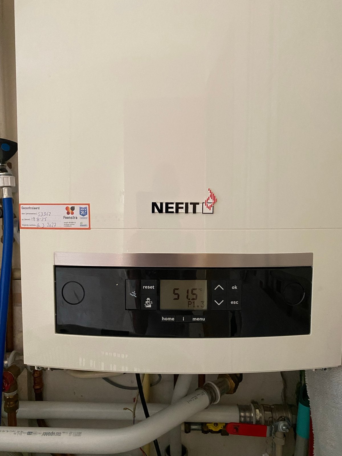 Nefit Trendline HRC 30 CV-ketel - Goed onderhouden!, Doe-het-zelf en Verbouw, Ophalen, Gebruikt, Cv-ketel of Combi-ketel, Hoog rendement (Hr)