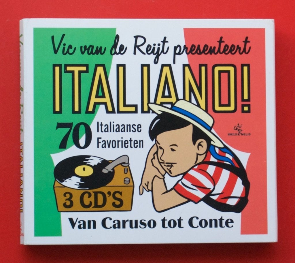 3cd Vic van de Reijt presenteert Italiano Caruso tot Conte, Cd's en Dvd's, Ophalen of Verzenden, Gebruikt, Verzamelalbum, Digipak