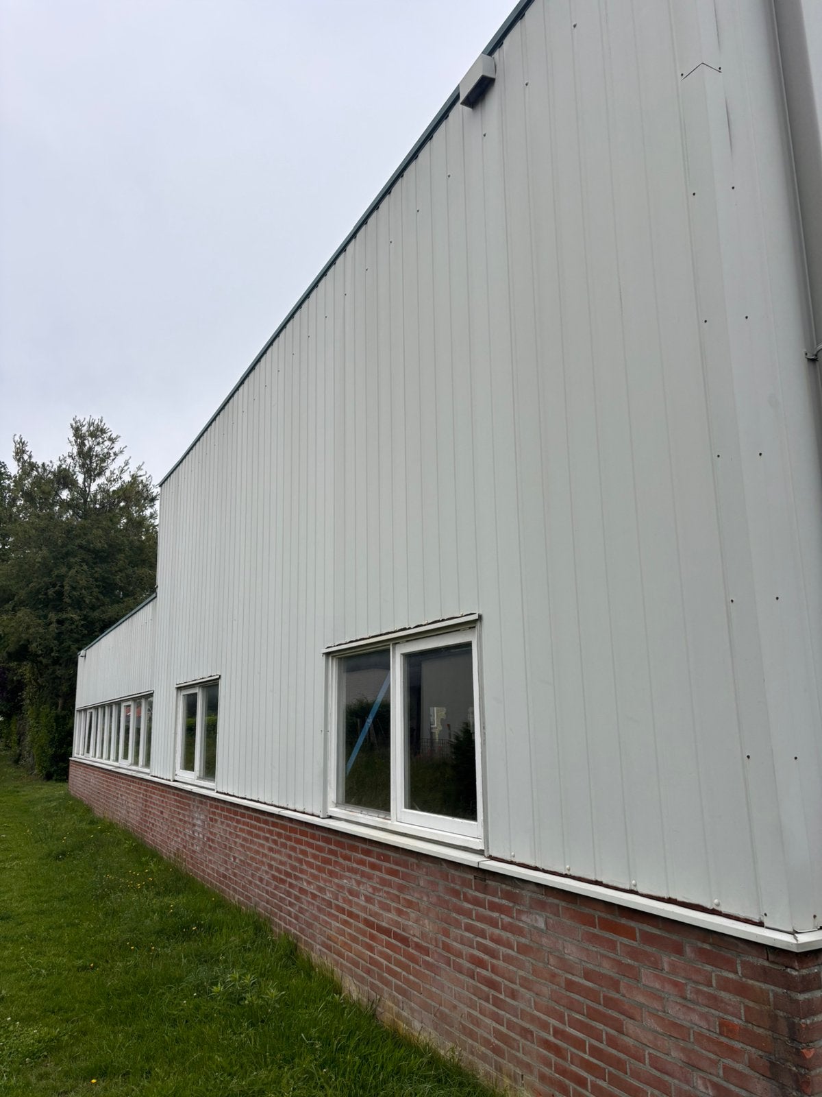 Sandwichpanelen, panelen, wand panelen gebruikt, Ophalen, Gebruikt