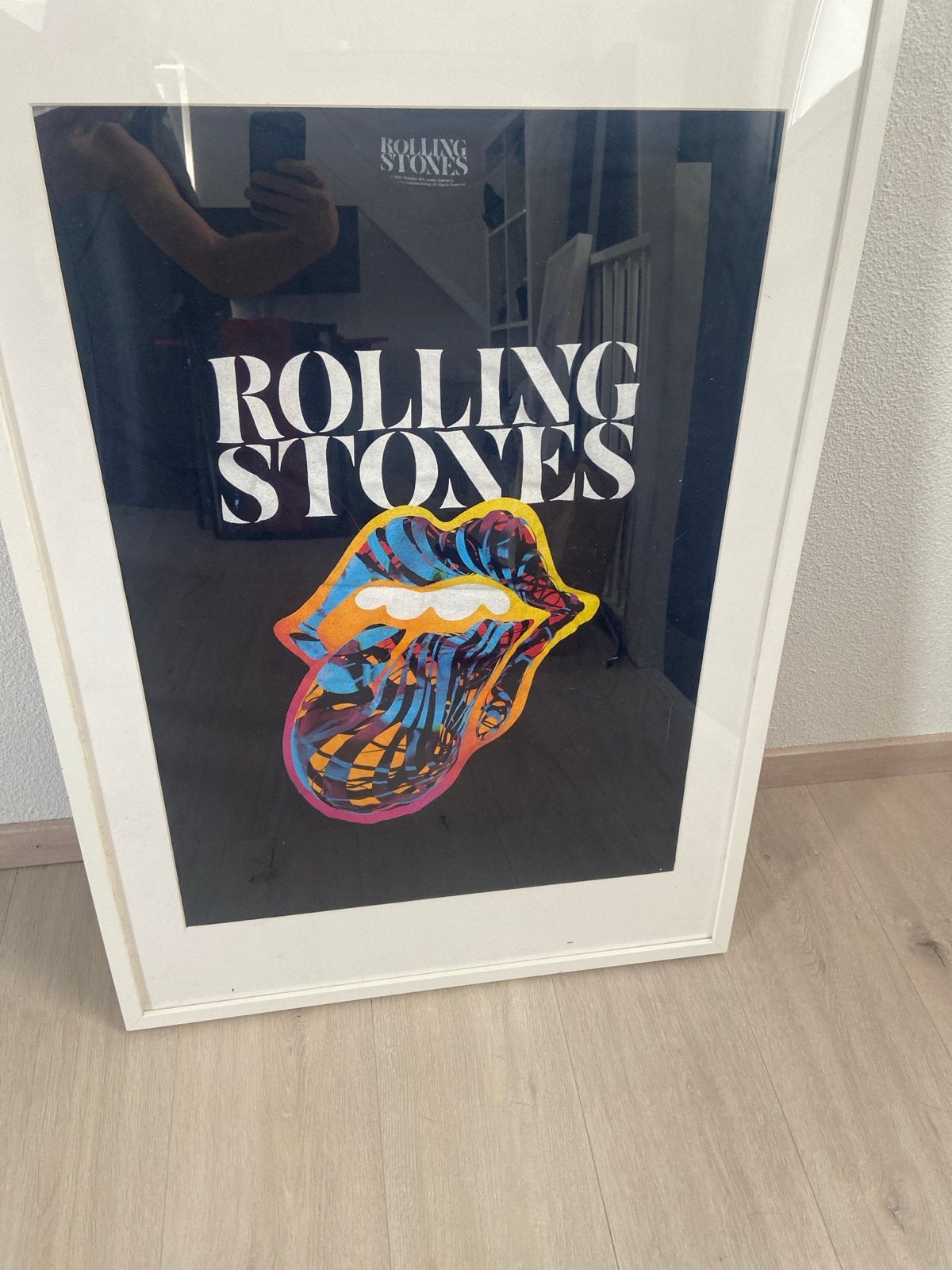 Ingelijst Rolling Stones T-shirt Tour Sixty 2022 Zeldzaam, Ophalen of Verzenden, Zo goed als nieuw, Kleding
