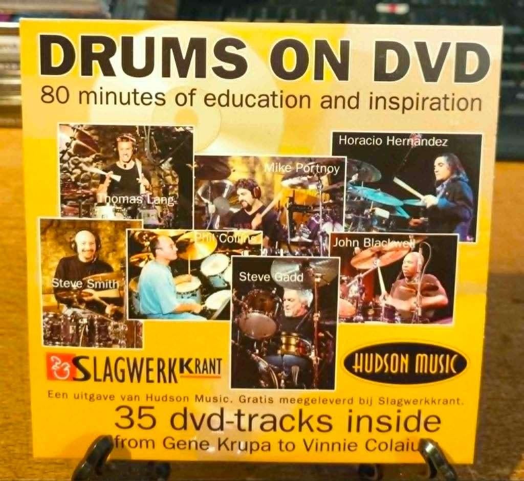 Drums on DVD  with well know drummers, Ophalen of Verzenden, Zo goed als nieuw