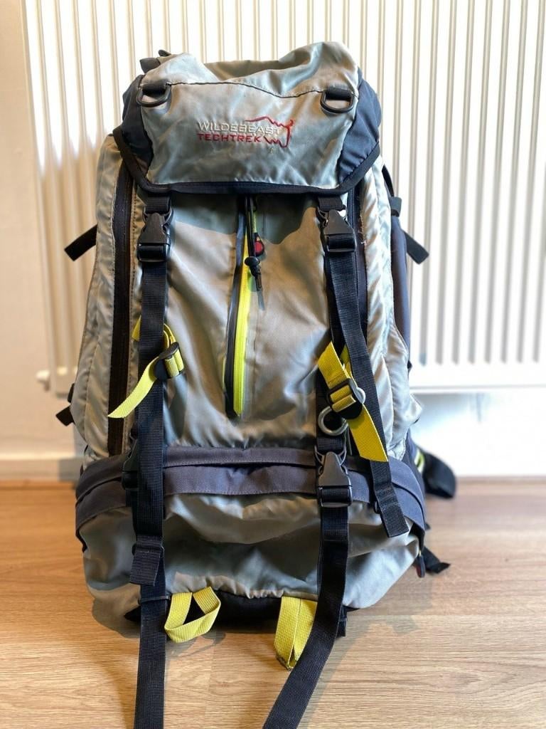 rugzak Wildebeest TechTrek Camping Rugzak, Gebruikt, 25 tot 40 cm, Ophalen of Verzenden, Waterdicht