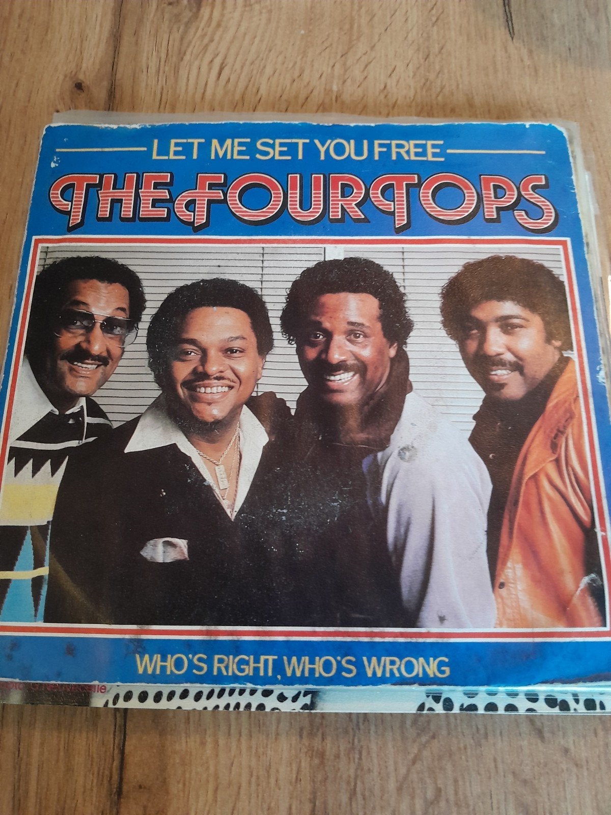 The four tops 7inch let me set you tops, Cd's en Dvd's, Vinyl Singles, Ophalen of Verzenden, Zo goed als nieuw, Pop