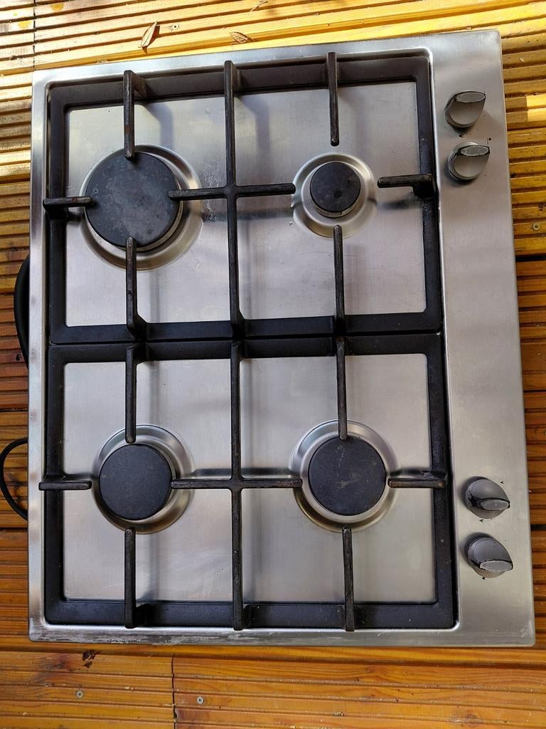 Gaskookplaat ETNA te koop, Witgoed en Apparatuur, Kookplaten, Gebruikt, Inbouw, Gas, 4 kookzones, Ophalen