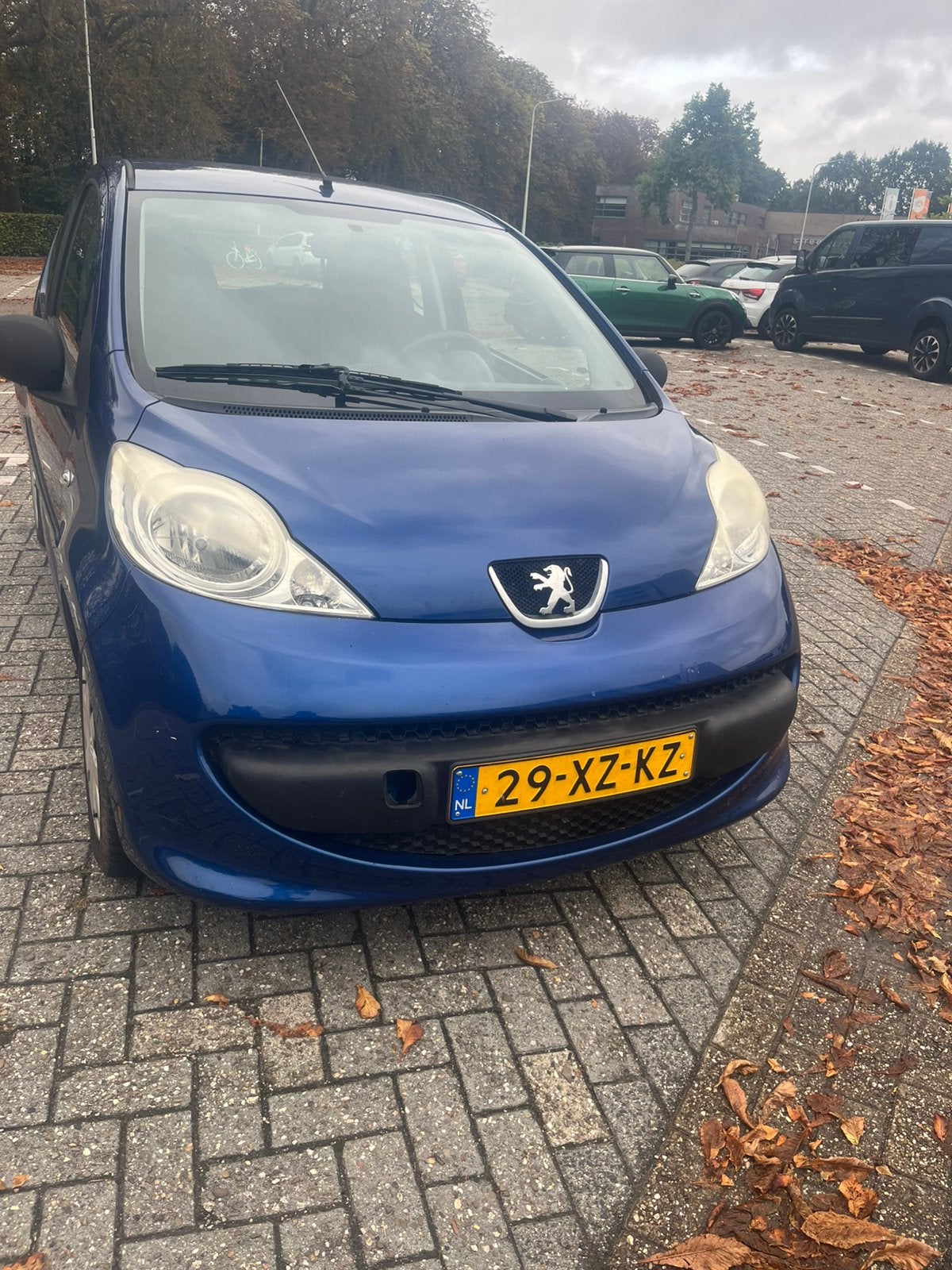 Peugeot 107 1.0 12V 3DR 2007 Blauw, Voorwielaandrijving, Stof, 68 pk, Origineel Nederlands