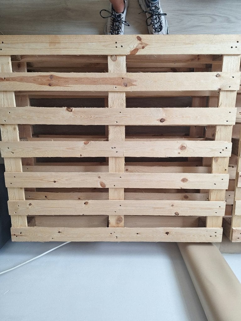 Pellets, Ophalen, Zo goed als nieuw, 50 mm of meer, Pallet