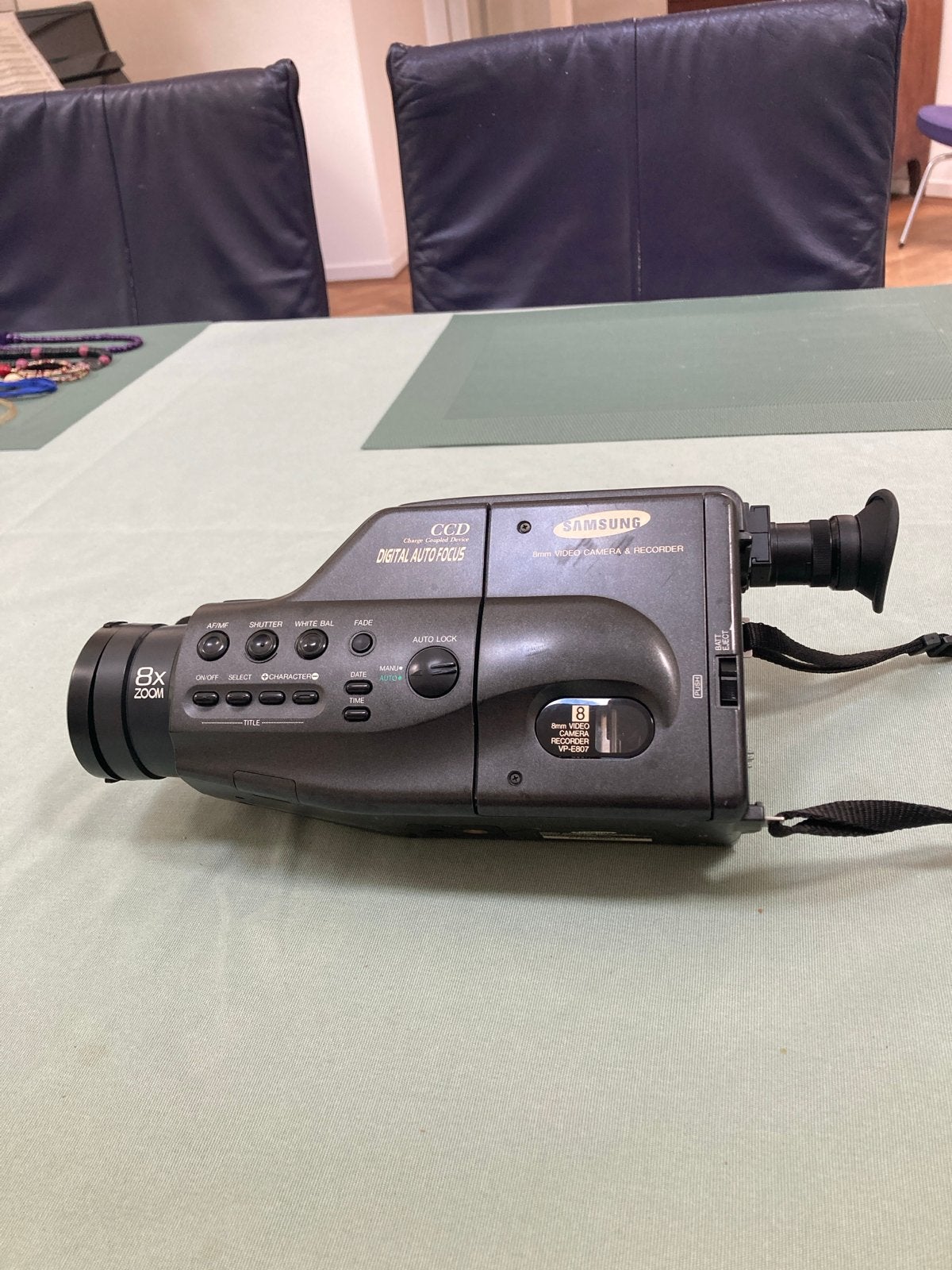 Samsung 8mm Videocamera Recorder - Vintage Camcorder, Ophalen of Verzenden, 8mm, Camera