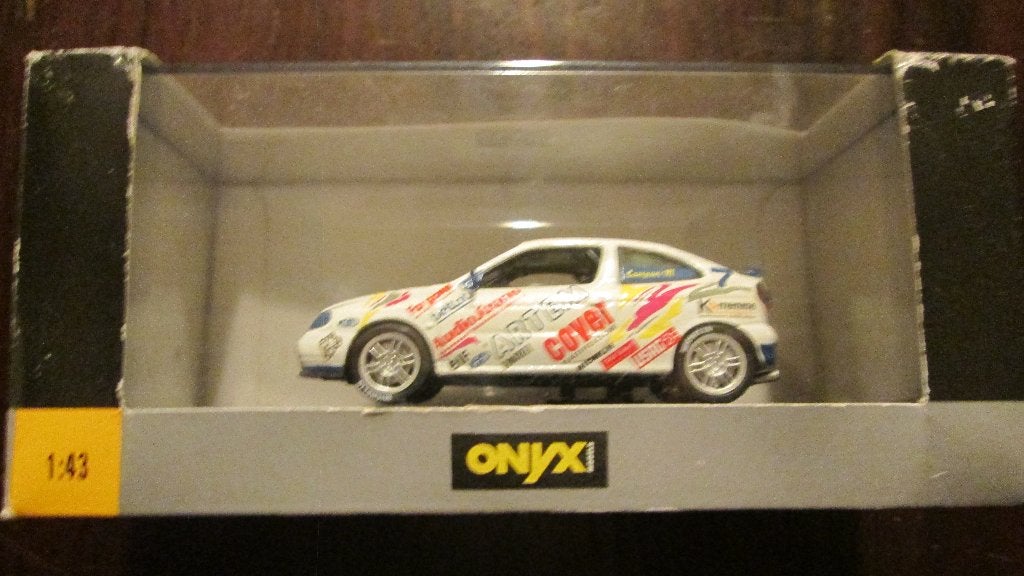 Renault Megane Coupe Rally Onyx 1:43, Hobby en Vrije tijd, Ophalen of Verzenden, Nieuw, Auto, Overige merken