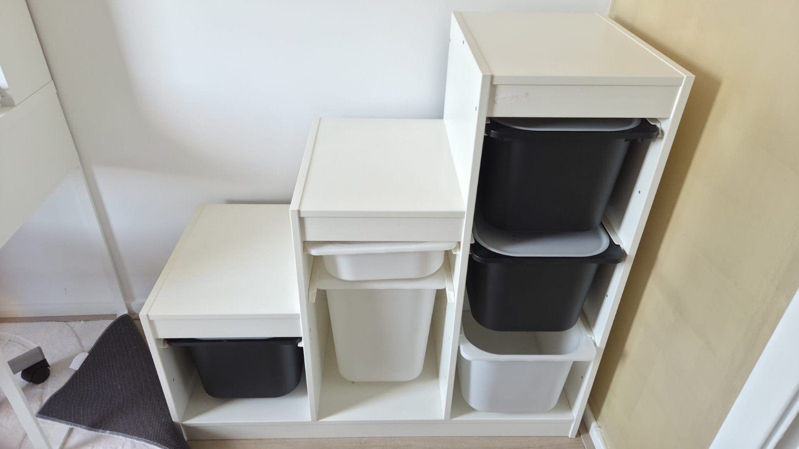 IKEA Trofast kast met opbergbakken, Gebruikt, Kast, 75 tot 100 cm, Minder dan 50 cm