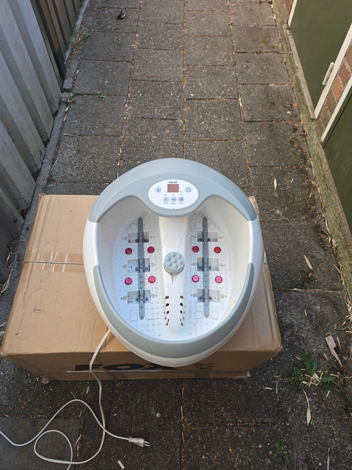 Beurer FB 50 Voetenbad met massage en verwarming, Ophalen of Verzenden, Hand- en Voetverzorging