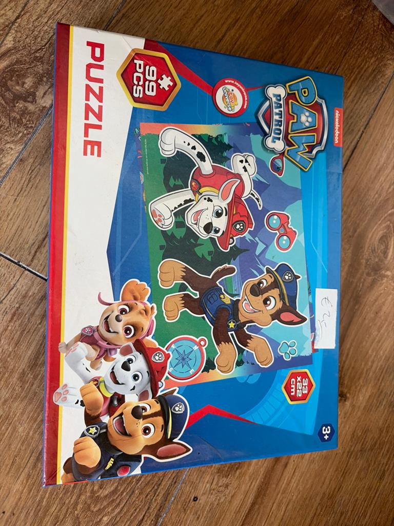 Paw patrol, Ophalen of Verzenden, 10 tot 50 stukjes, Zo goed als nieuw