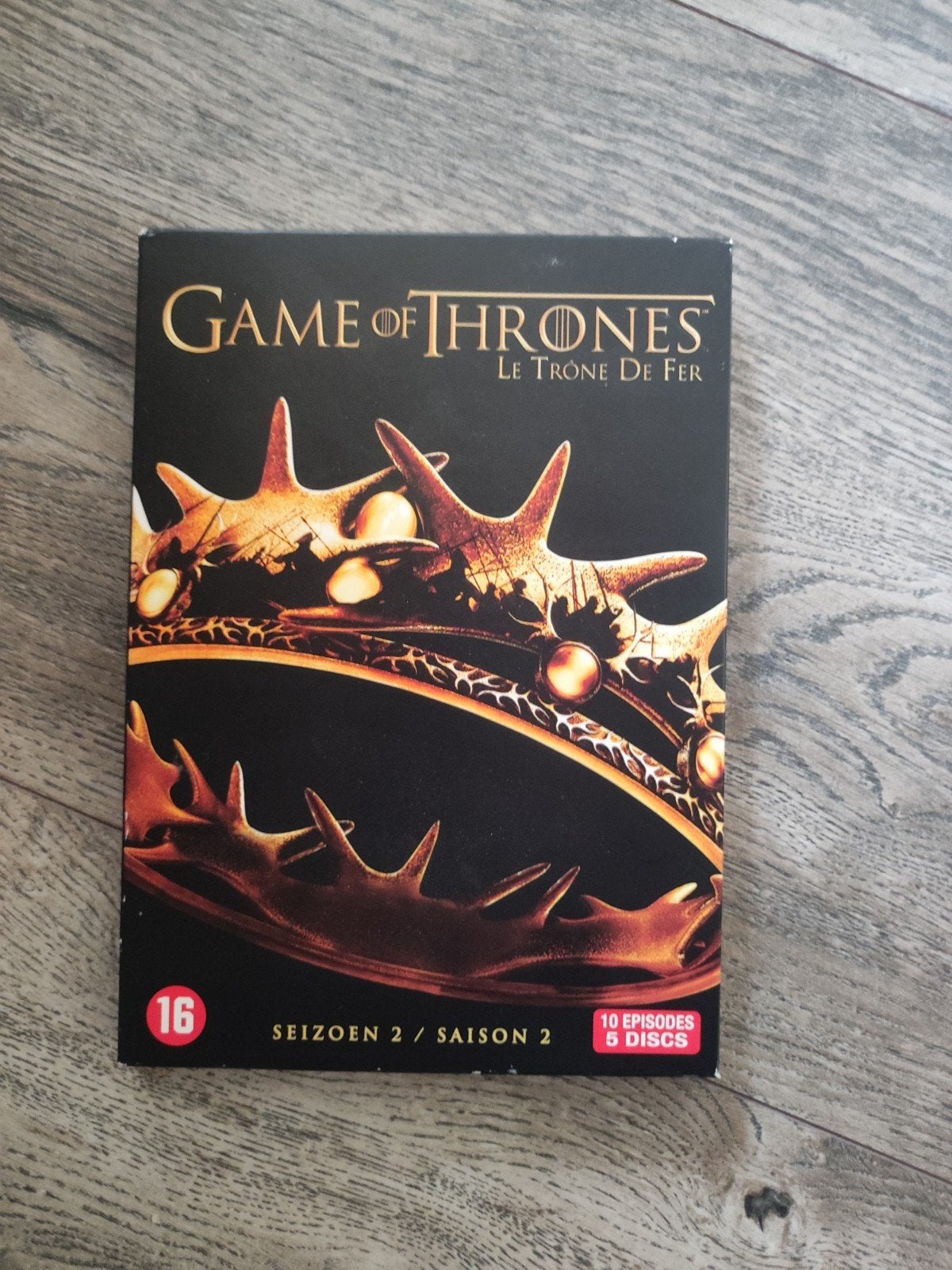 Game of Thrones Seizoen 2 - DVD Boxset, Vanaf 16 jaar, Ophalen of Verzenden, Seizoen 2, Gebruikt