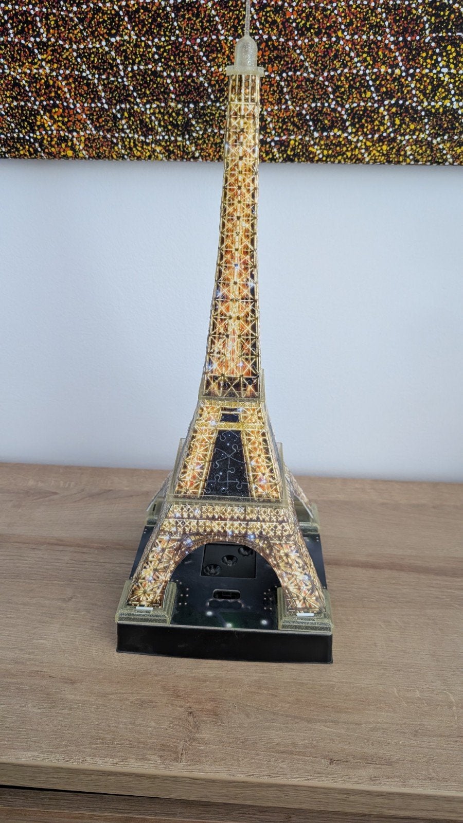Ravensburger 3D puzzel Eiffeltoren, Ophalen of Verzenden, Meer dan 50 stukjes, Zo goed als nieuw, 6 jaar of ouder