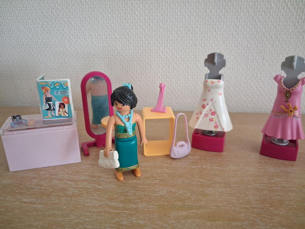Playmobil boetiek damesmode setnr 70677, Kinderen en Baby's, Speelgoed | Playmobil, Ophalen of Verzenden, Zo goed als nieuw, Complete set