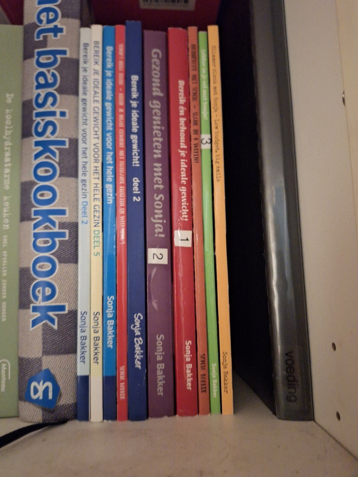 Sonja Bakker Dieetboeken - Gezond Gewicht & Genieten, Ophalen of Verzenden, Gelezen, Dieet en Voeding, Sonja Bakker