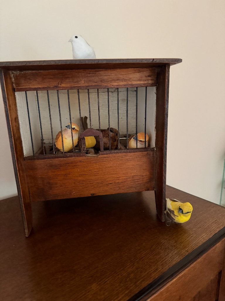 Vogelkooitje, vinkenkooitje, Antiek en Kunst, Curiosa en Brocante, Ophalen