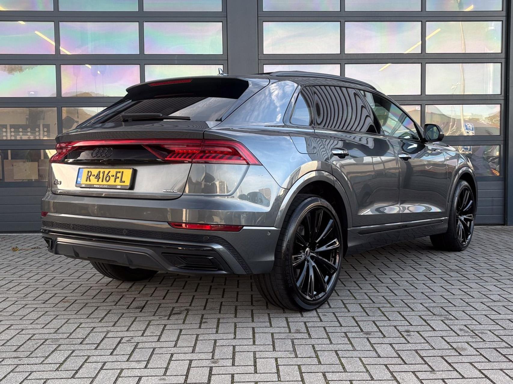 Audi Q8 50 TDI 286pk quattro Pro Line Advanced | Sportstoele, Auto's, Automaat, 12 maanden, Gebruikt, 2145 kg