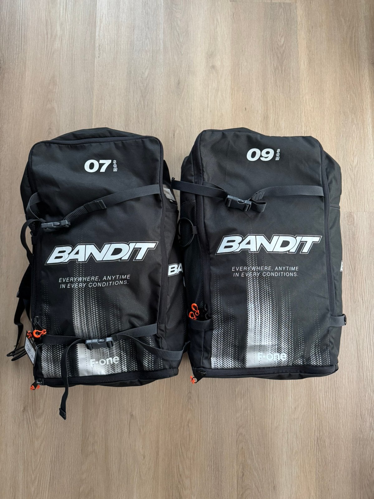 9m en 7m F-one Bandit 2026 F one Atom Bar, Kitesurf-set, Twintip, 9 m², Ophalen of Verzenden