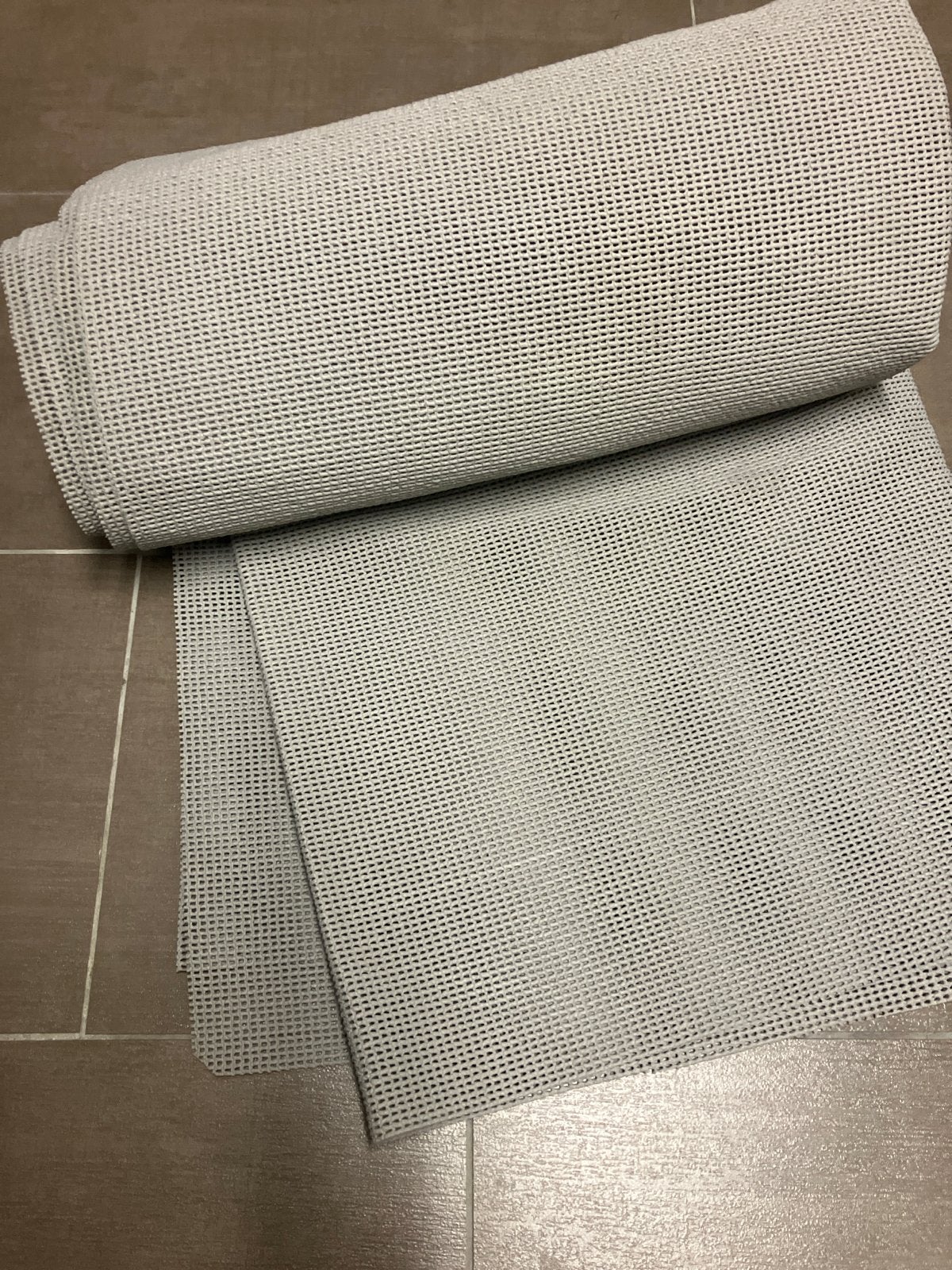 Antislip Vloerkleed voor Tent of Caravan - Grijs, Caravans en Kamperen, Ophalen, Zo goed als nieuw