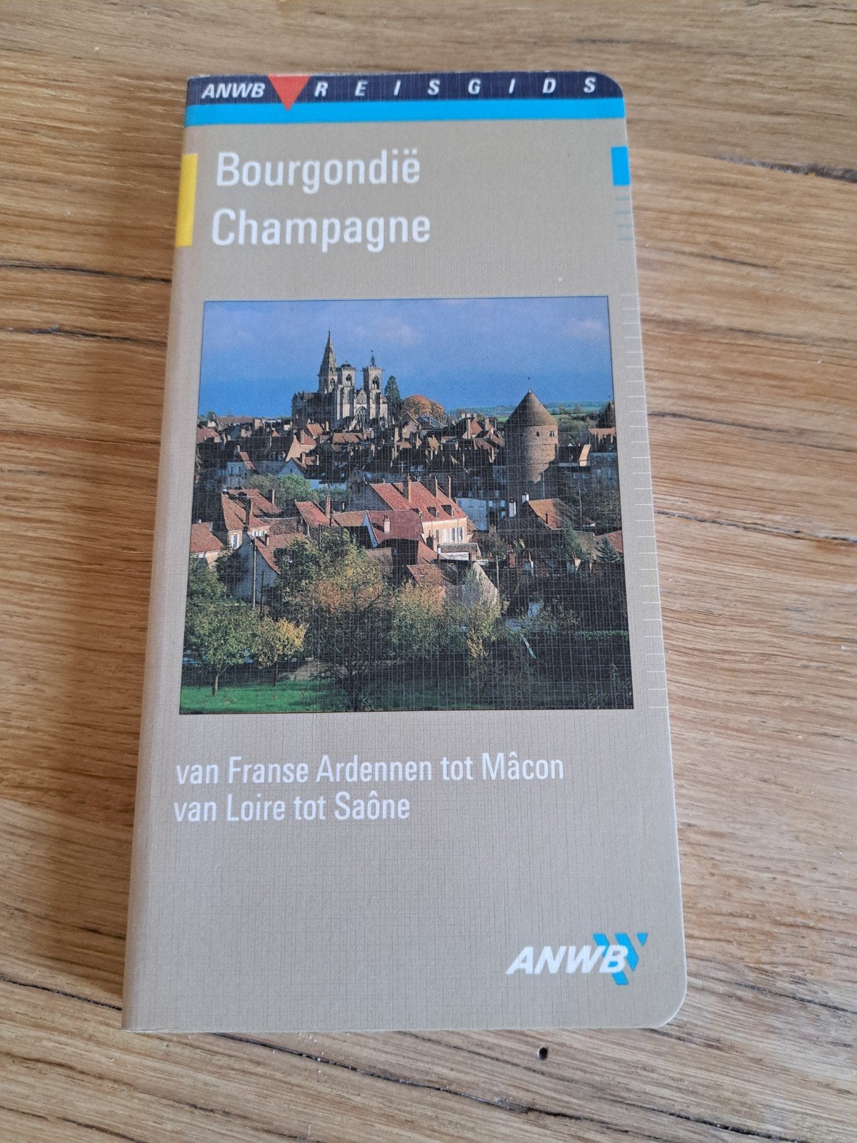 ANWB Reisgids Bourgondië Champagne, Boeken, Reisgidsen, Ophalen of Verzenden