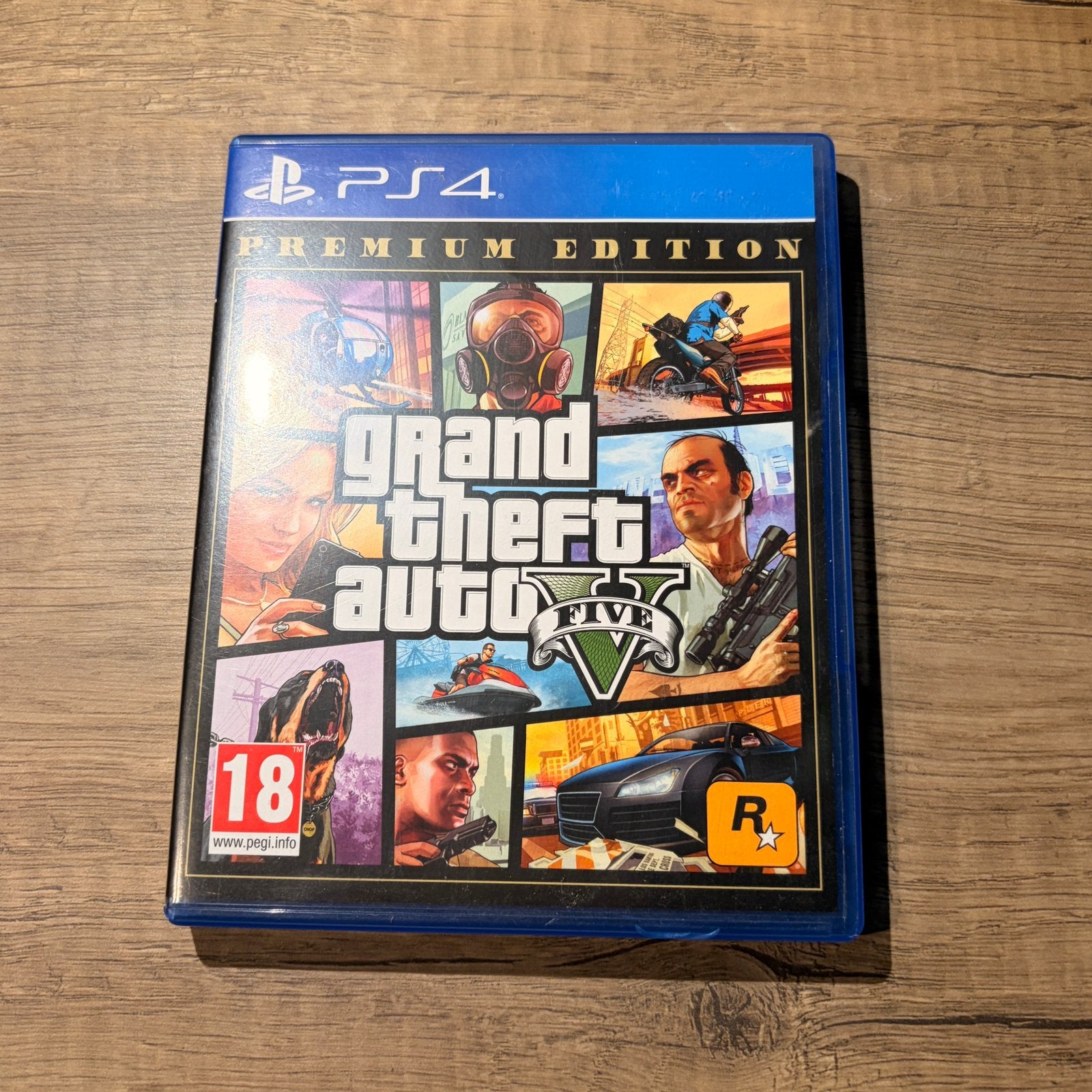 Grand Theft Auto V Premium Edition PS4, Avontuur en Actie, Online, Vanaf 18 jaar, Ophalen of Verzenden