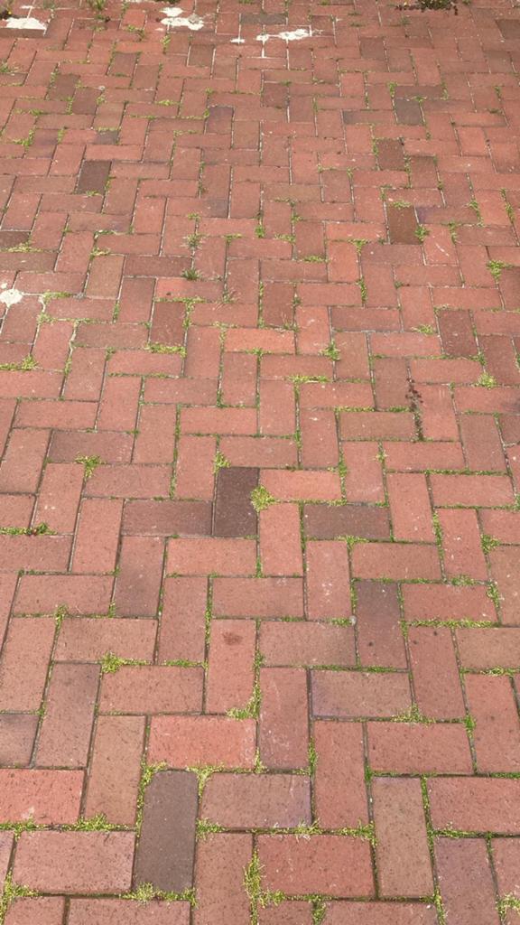 Gebakken klinkers 10x20 oranje rood, Tuin en Terras, Ophalen, Overige materialen, Gebruikt, Klinkers