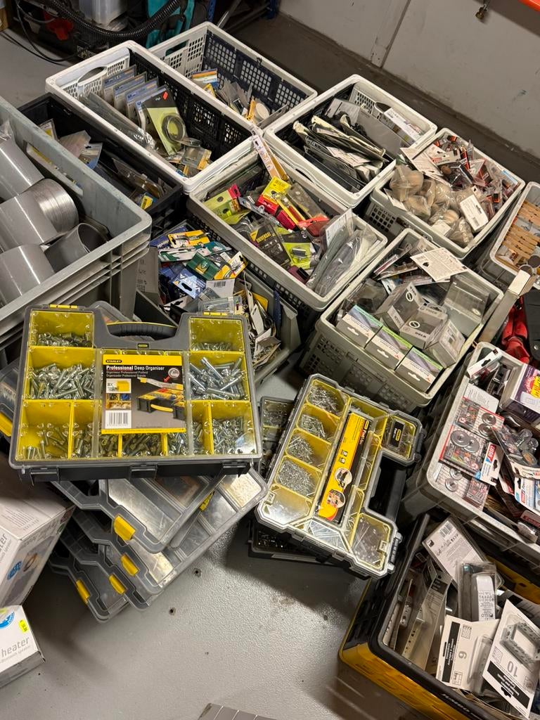 Marktspullen nieuw veel vanwege verhuizing in 1 koop!!!, Ophalen, Nieuw