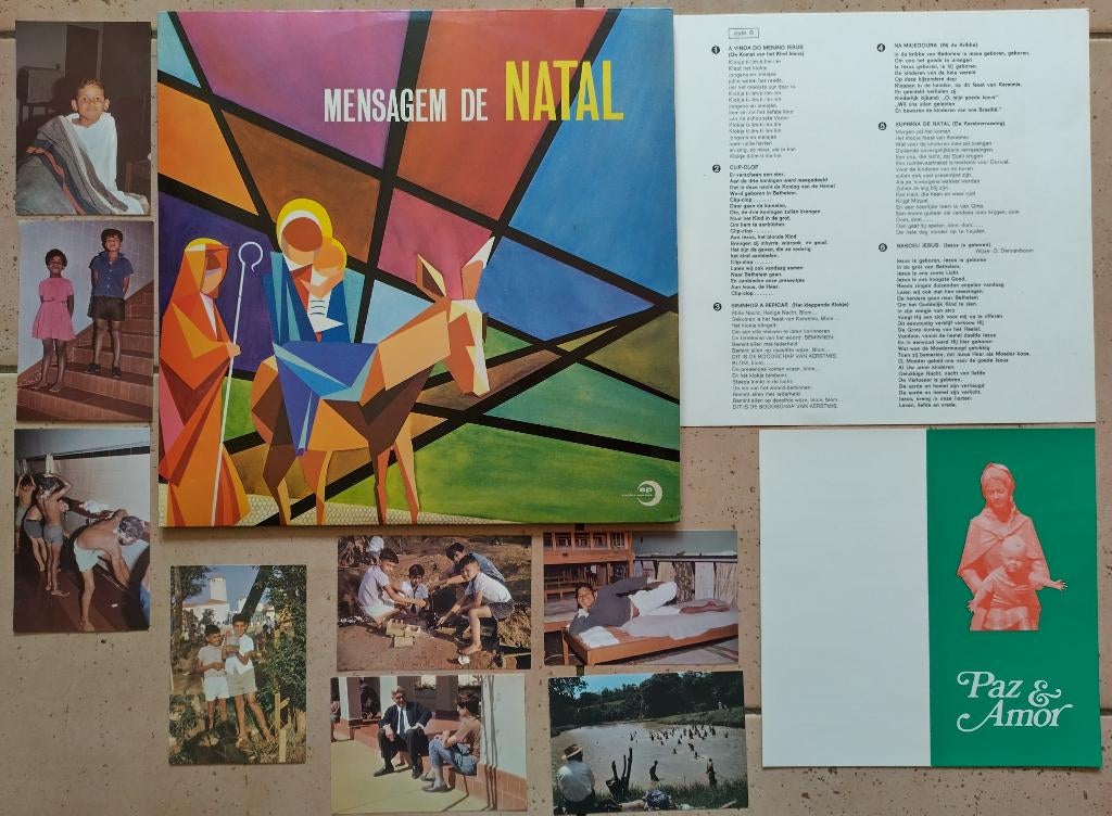 LP Rouxinóis Do Reino- Mensagem De Natal Brasil EPD 0173, Gebruikt, Inclusief boekje, Ophalen of Verzenden, 1970 - 1979