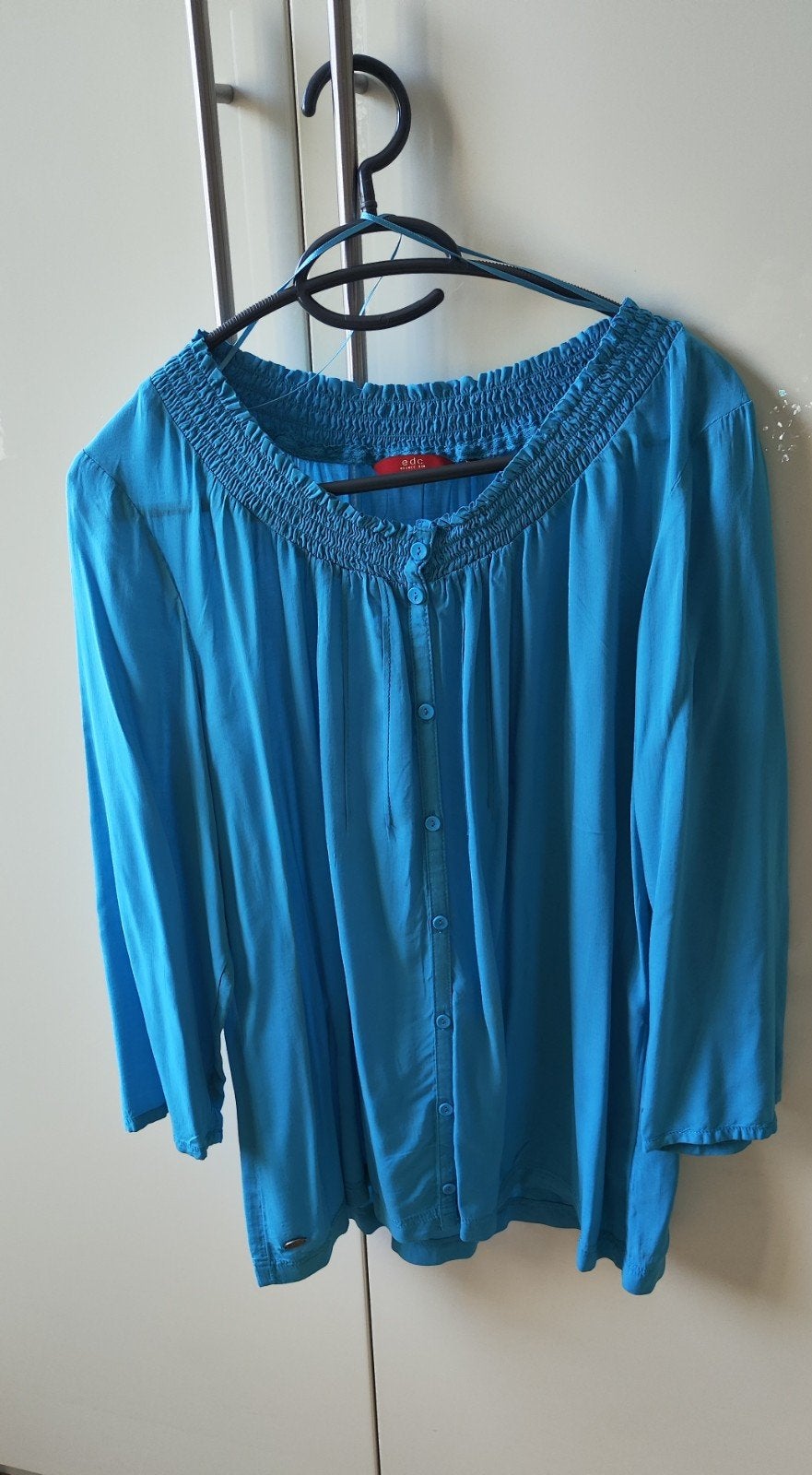 Nieuwe Blauwe blouse van Esprit maat XL zonder prijskaartje, Blauw, Maat 46/48 (XL) of groter, Nieuw, Ophalen of Verzenden