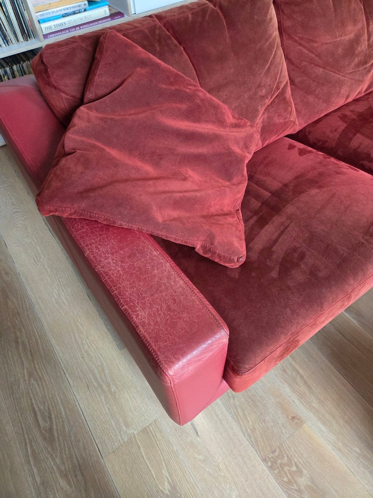 Leolux bank 2,5 zits, Ophalen, Gebruikt, 150 tot 200 cm, Tweepersoons