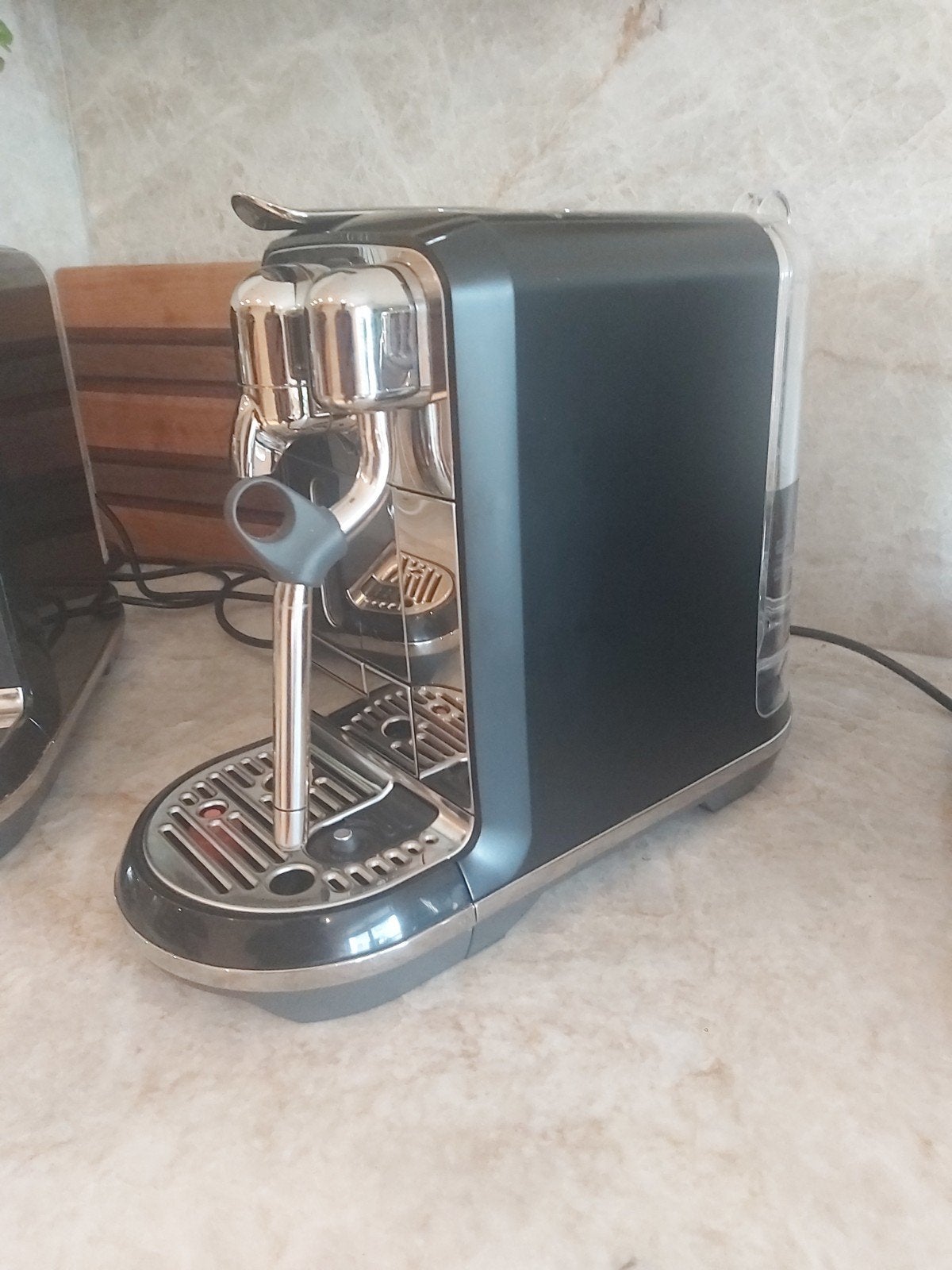 Sage Creatista Uno Luxe Nespresso Machine, Koffiepads en cups, Espresso apparaat, Ophalen of Verzenden, Zo goed als nieuw