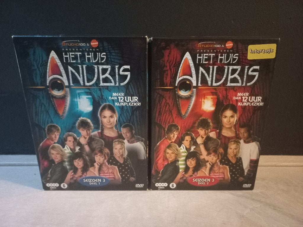 Het Huis Anubis Seizoen 3 Compleet Deel 1+2 (8xDVD BOX), Alle leeftijden, Boxset, Ophalen of Verzenden, Zo goed als nieuw