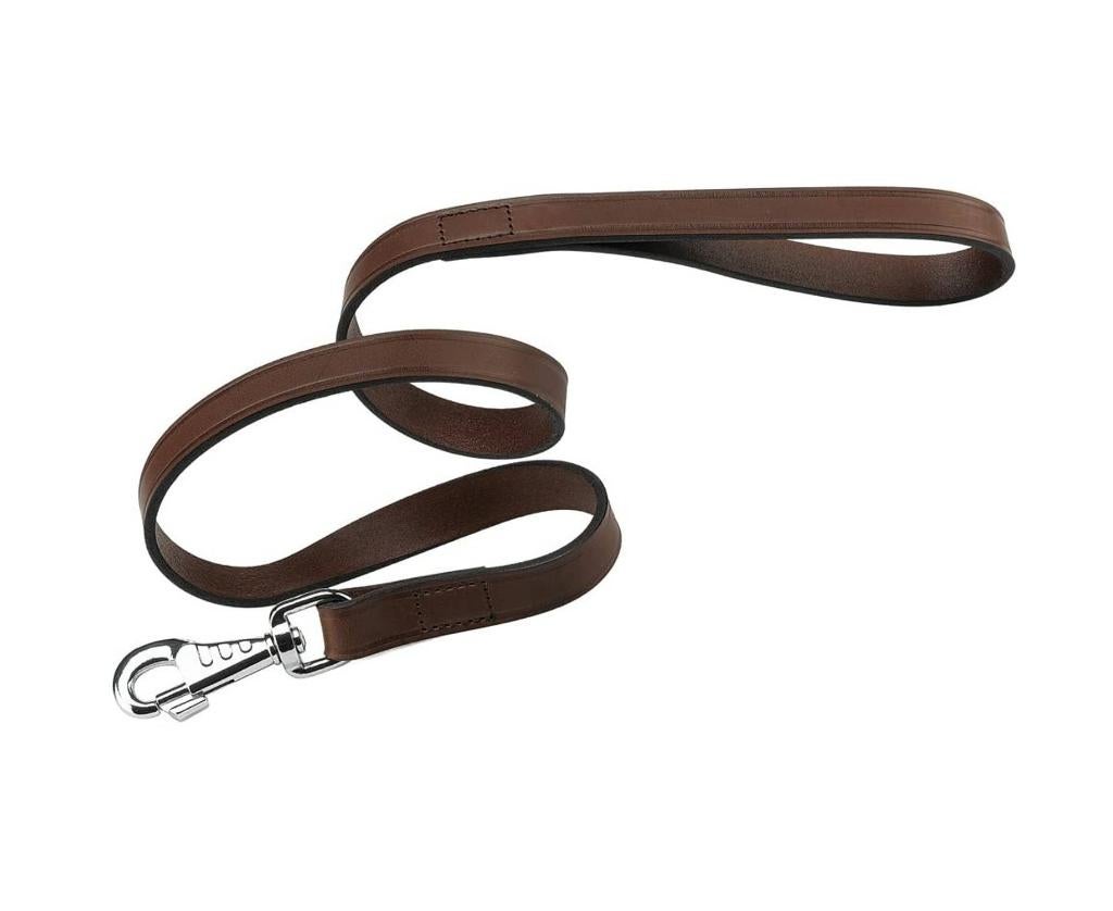 FERPLAST VIP Lederen Hondenriem XS-S 120 cm Bruin KOOPJE!!!, Dieren en Toebehoren, Hondenriemen, Ophalen of Verzenden, Nieuw, Hondenriem