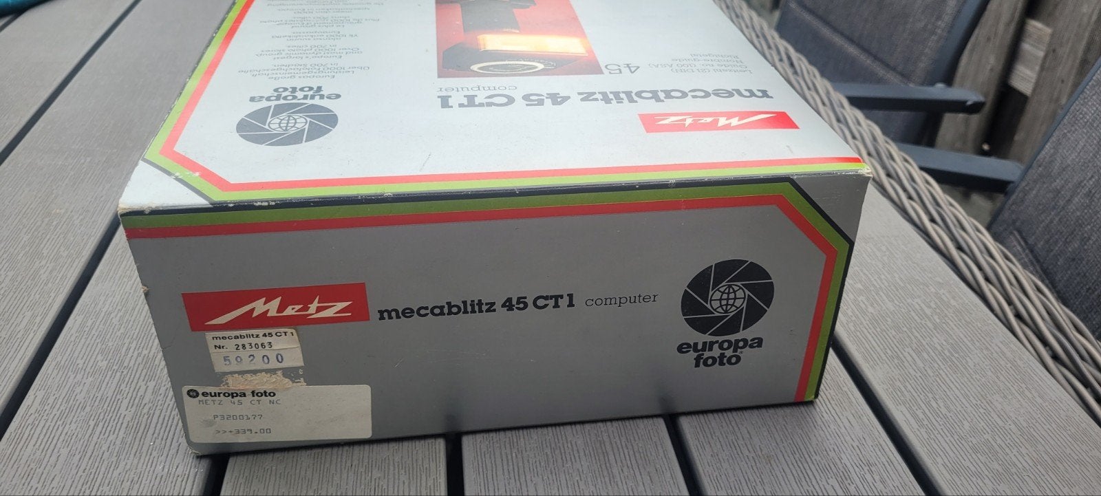 Metz Mecablitz 45 CT-1 Computer flitser - Nieuw in doos, Audio, Tv en Foto, Voor analoge fotografie, Nieuw, Ophalen of Verzenden