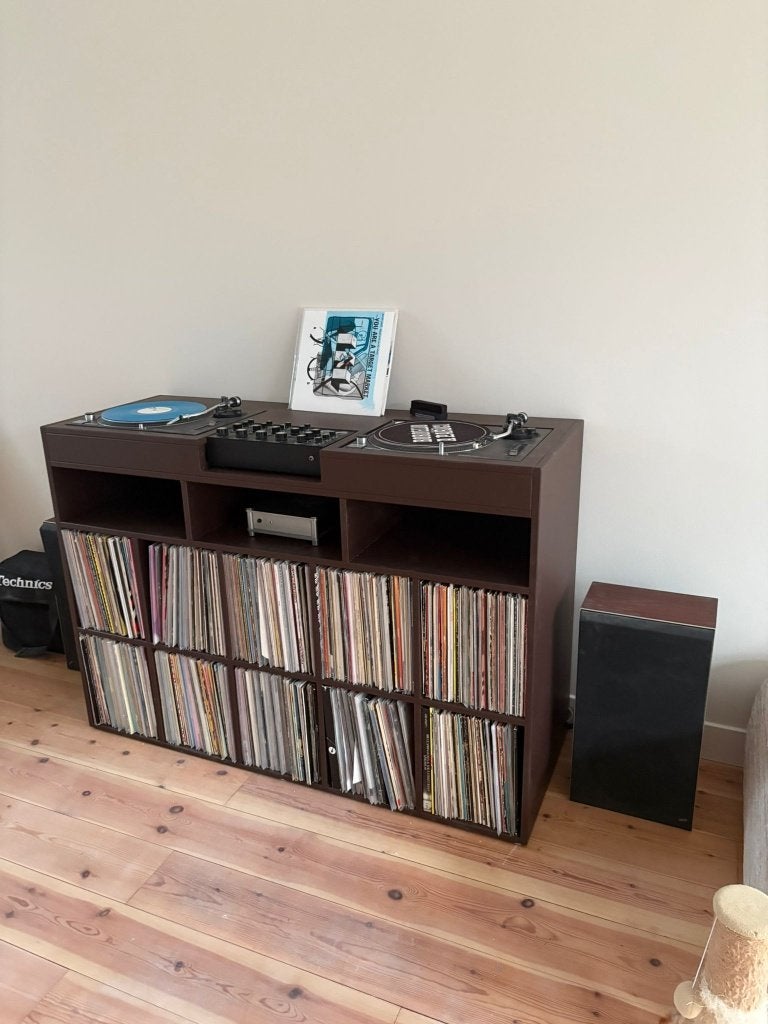 DJ Meubel/dj booth/audiomeubel/platenkast/platenmeubel, Ophalen of Verzenden, Nieuw in verpakking, 12 inch, Disco