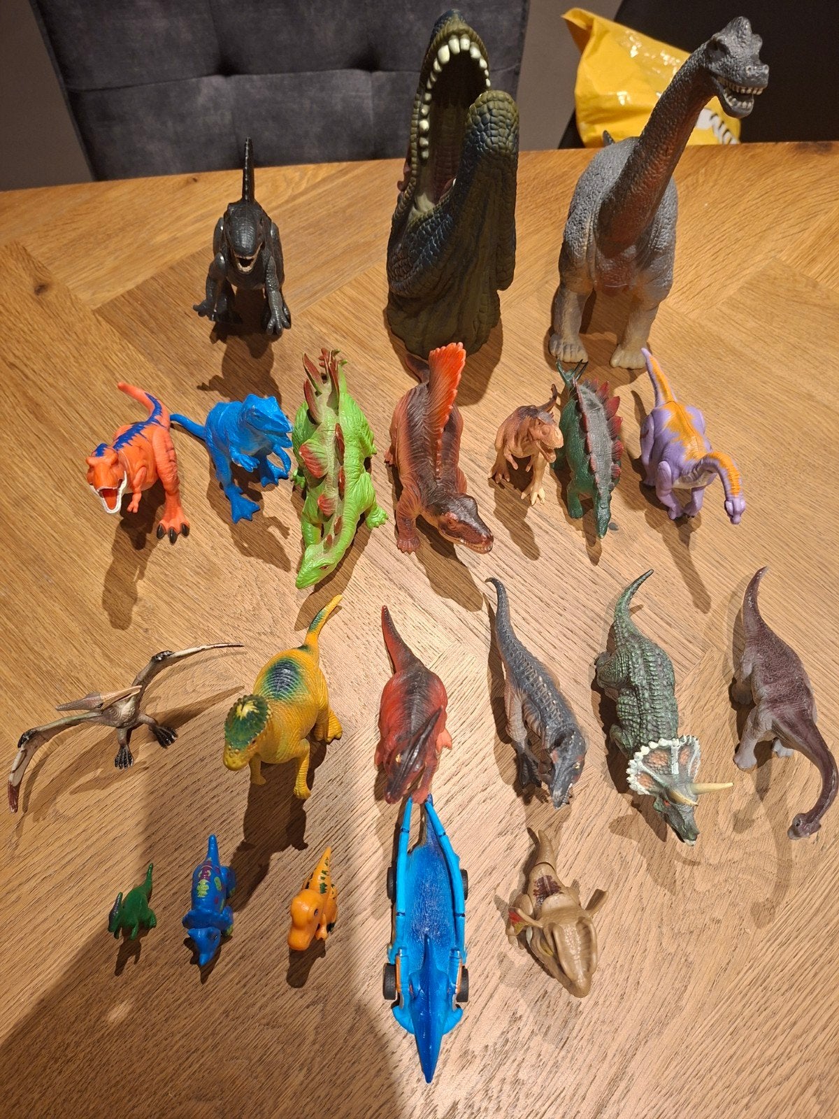 Dinosaurus speelgoed set - Grote collectie, Ophalen of Verzenden, Gebruikt