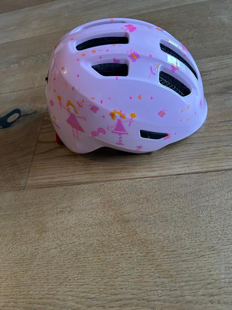 Roze fietshelm meisjes 4-6 jaar - Prima staat, Ophalen of Verzenden, Gebruikt