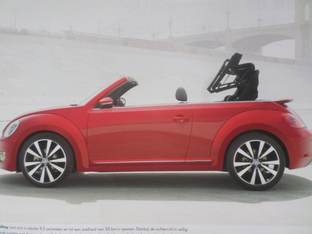 Volkswagen VW Beetle Cabrio Brochure, Ophalen of Verzenden, Zo goed als nieuw, Volkswagen