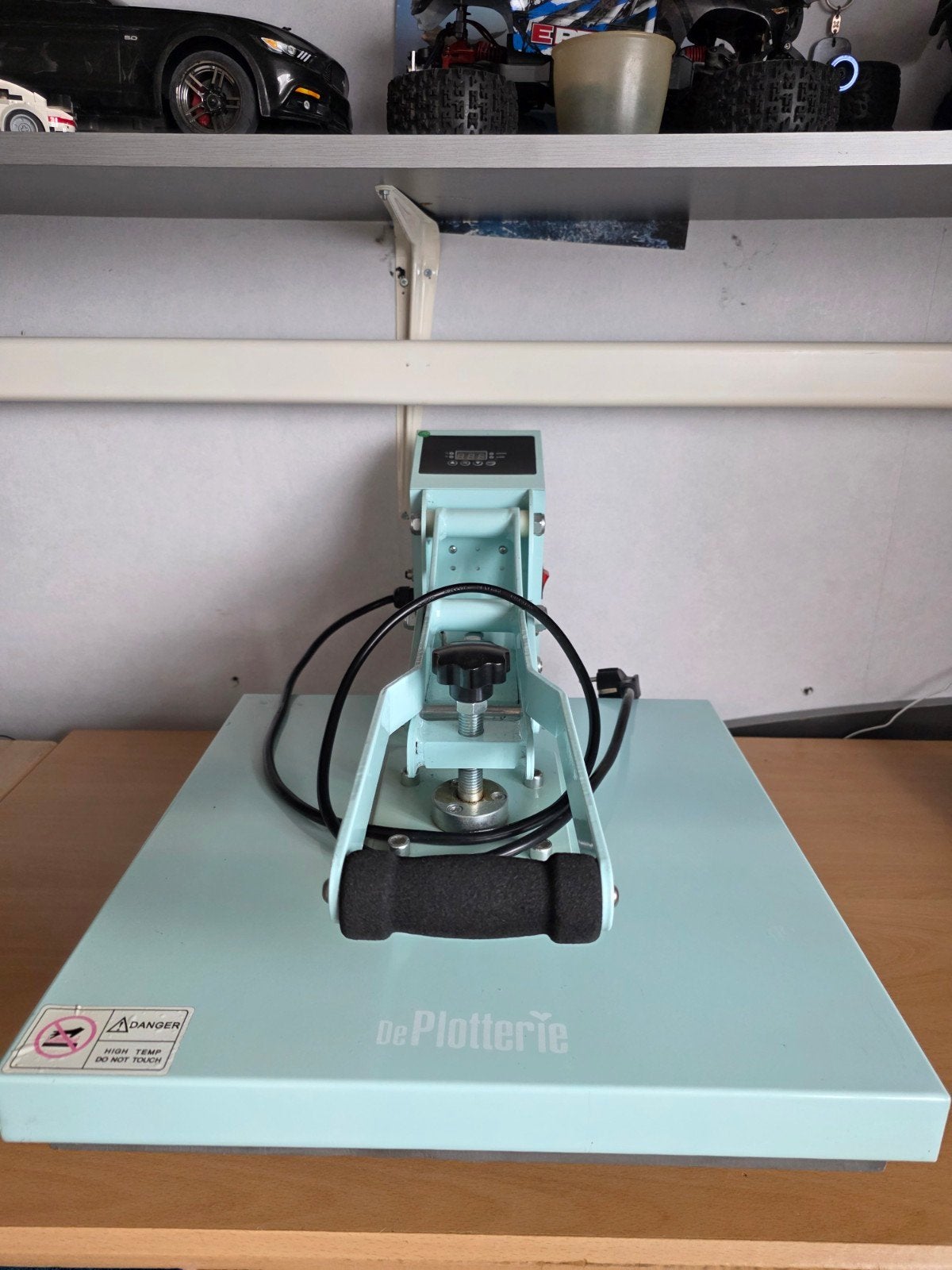 Heatpress voor bedrukken enzv, Ophalen, Overige thema's, Zo goed als nieuw, Machine