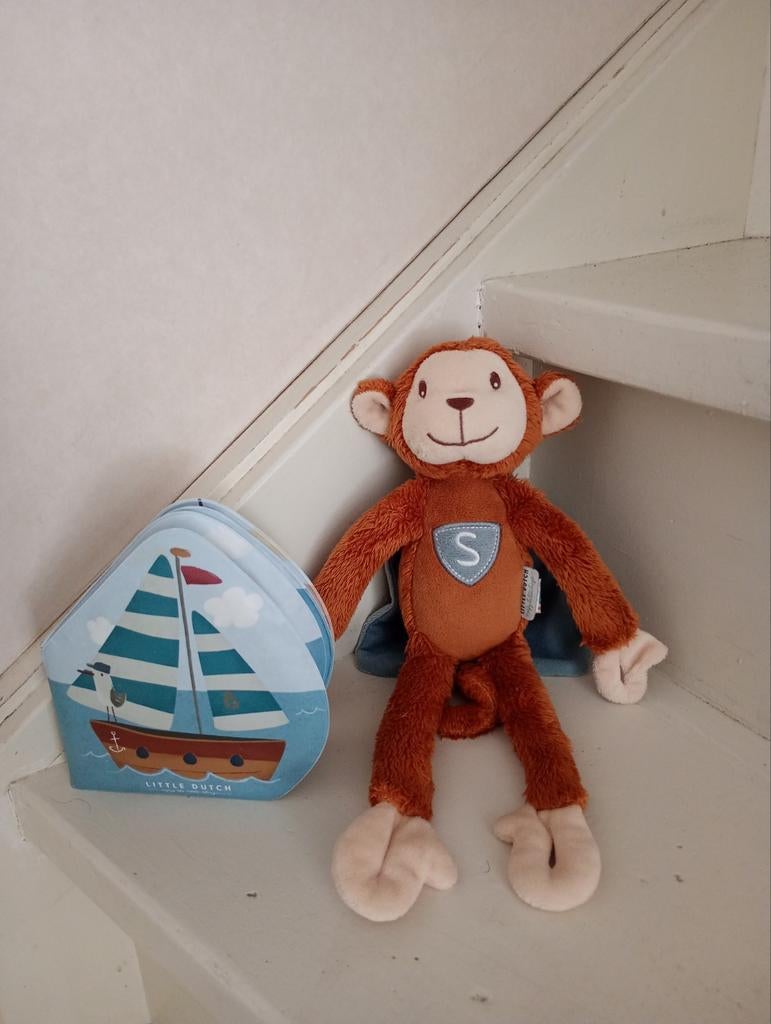 Little Dutch setje: aapje en boekje, Ophalen of Verzenden, Zo goed als nieuw, Overige typen