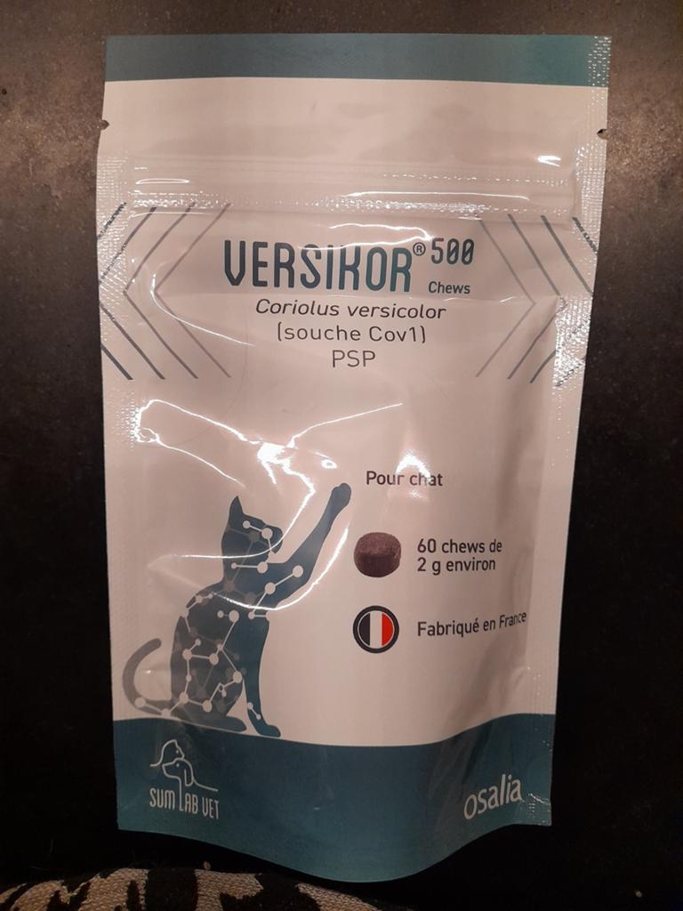 Ongeopend zakje Versikor 500 chews voor katten, Dieren en Toebehoren, Dierenvoeding, Ophalen of Verzenden, Kat