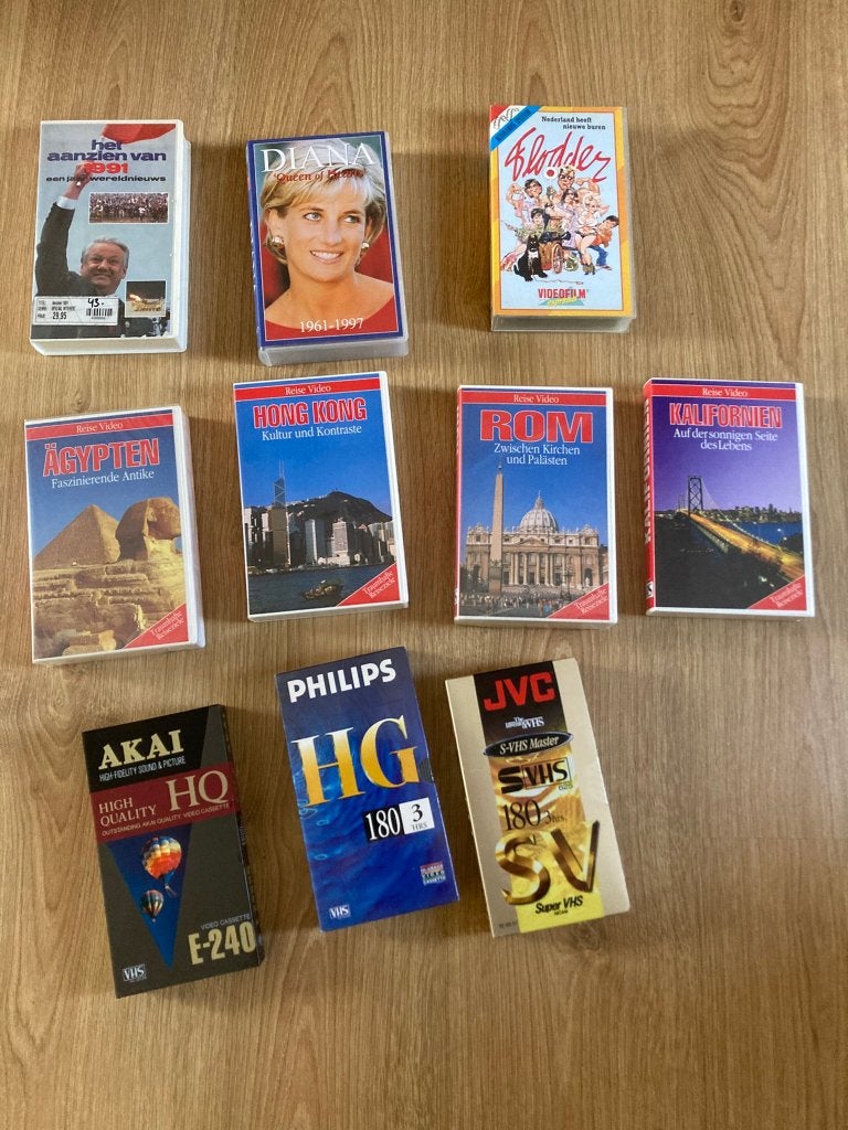 Videobanden (ongebruikte), Reisvideos, en Dokumentaires, Alle leeftijden, Ophalen of Verzenden, Tv-serie of Tv-programma, Nieuw in verpakking