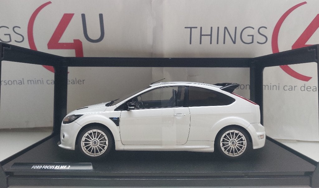 Solido 1:18 Ford Focus MK2 RS 2009 wit nieuw in verpakking, Ophalen of Verzenden, Nieuw, Auto, Solido