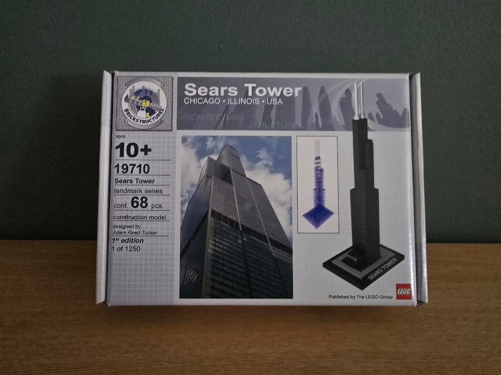 Lego Architecture 19710 exclusieve set Sears Tower, Lego, Nieuw, Architecture, Ophalen of Verzenden