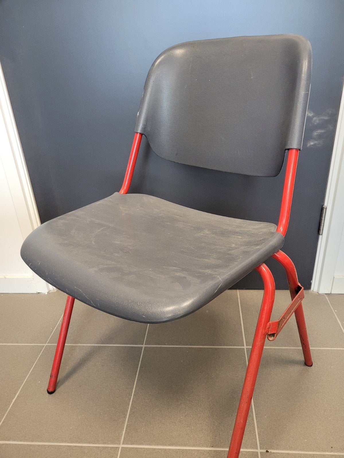 stapelbare stoelen, Ophalen, Praktisch, Stapelbaar, Grijs, Vijf, Zes of meer stoelen