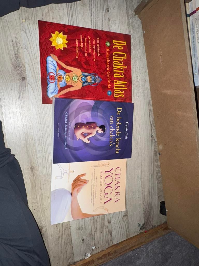 Chakra en yoga boeken, Boeken, Ophalen of Verzenden, Zo goed als nieuw, Meditatie of Yoga, Instructieboek